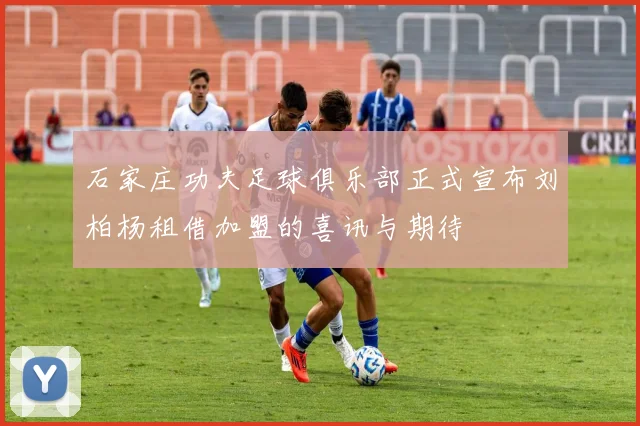 石家庄功夫足球俱乐部正式宣布刘柏杨租借加盟的喜讯与期待